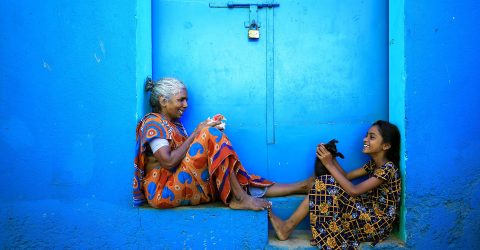 A moment shared