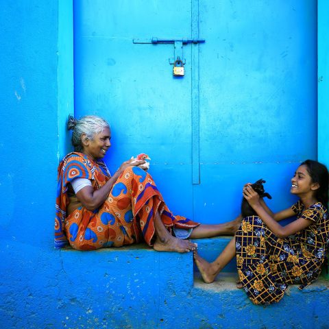 A moment shared