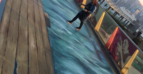 Painting the pavement