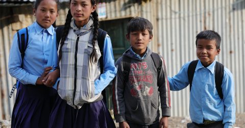 Children after school