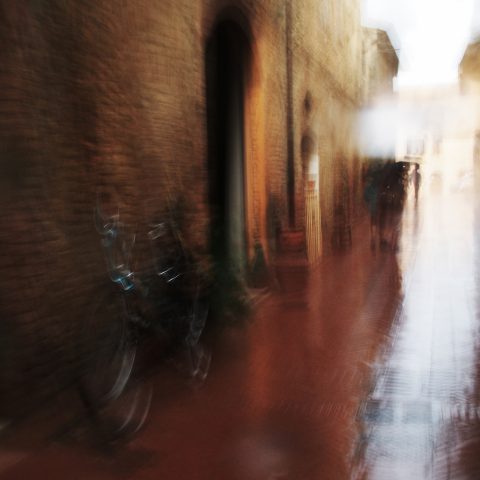 San Gimignano in rain 2