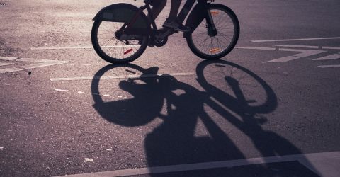 Sunset Biker