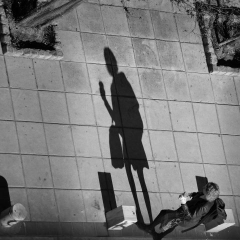 playing with shadows