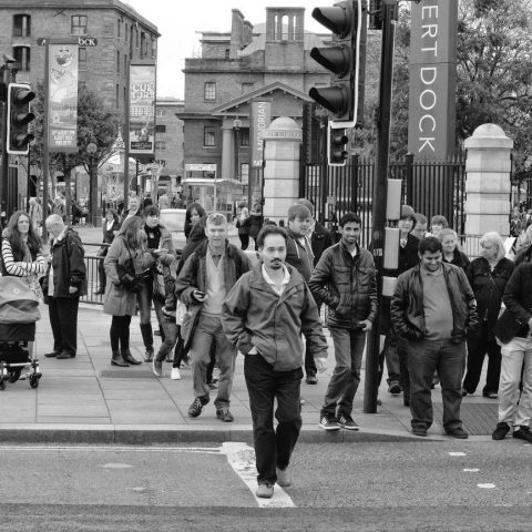 People and the street