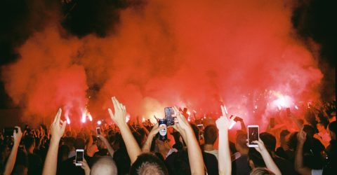SKG on fire
