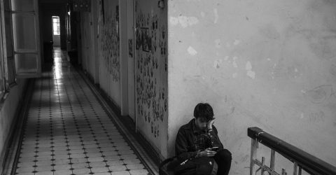 alone boy