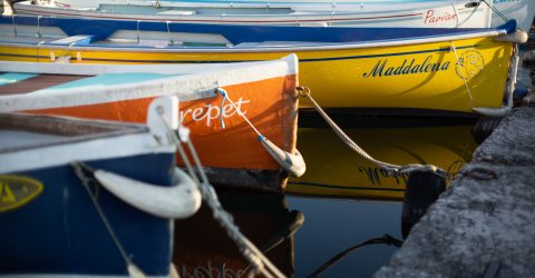 Boats at the lake