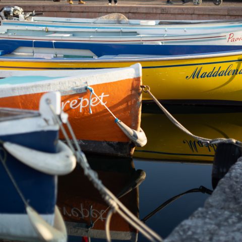 Boats at the lake