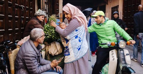 Marrakech street Scene