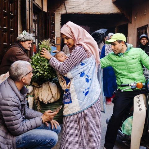 Marrakech street Scene