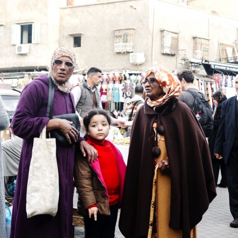 Family in Marrakech