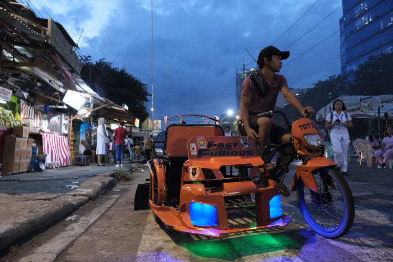 tricycle for hire Exibart Street