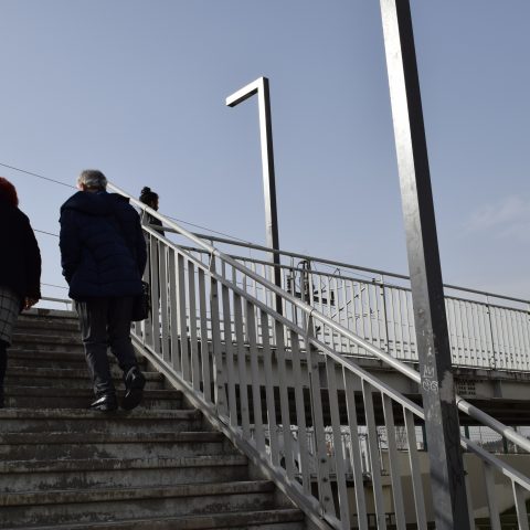 The stairs