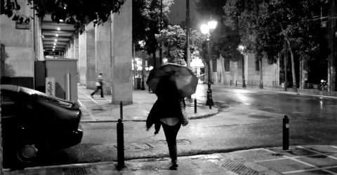 Rainy night