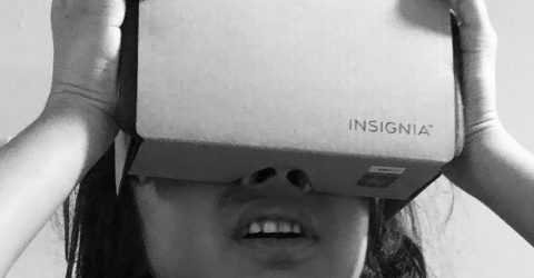 Kid and VR