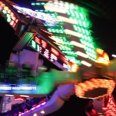 Blurred lights