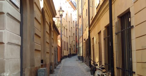 on the streets of Stokholm