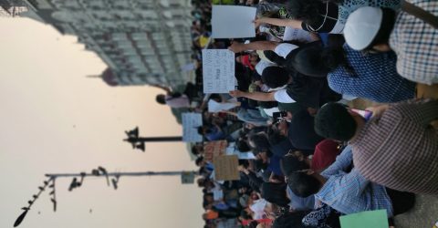 Students’ Protest Again A Fascist Government