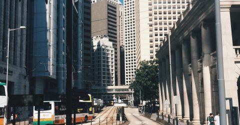 In line with the street
