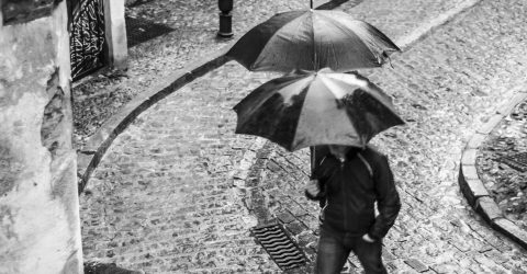 An umbrella for two