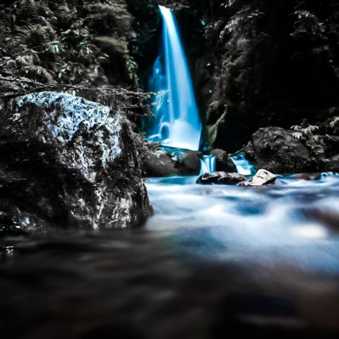 sacred waterfall