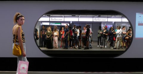 WAITING SUBWAY