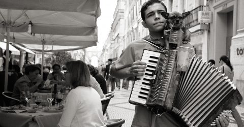 Street musician