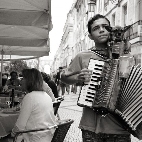 Street musician