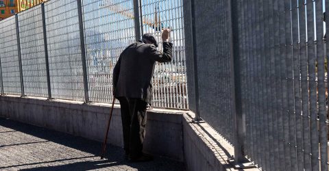 The old man who used to look at building sites