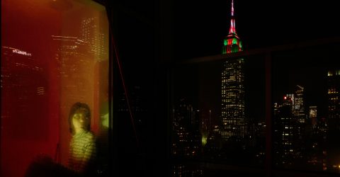 Winter night in New York