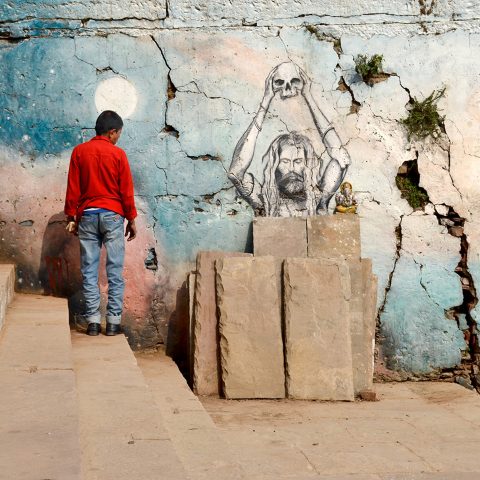 STREET ART VARANASI _2