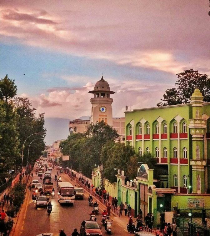 Nepal bigest and first clock Exibart Street