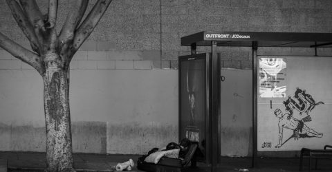 A Bus Stop