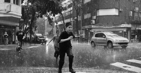 Summer rain in Buenos Aires Serie photo 4