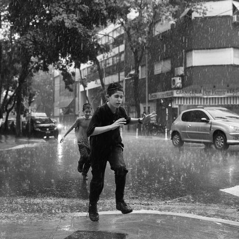 Summer rain in Buenos Aires Serie photo 4