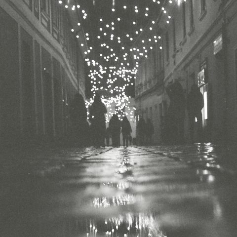 Late night walking