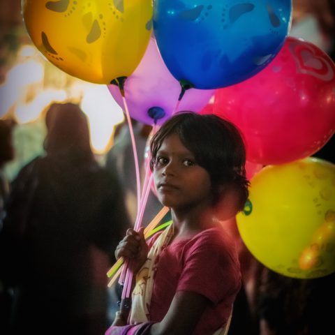 Balloon girl