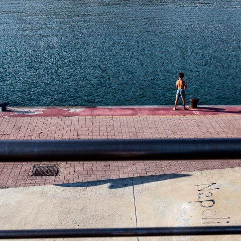 Summer afternoon on the dock